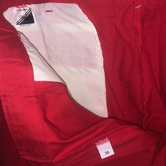 Wilson cotton- polyester red size 38 short pant - Picture 5 of 6